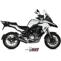 MIVV Oval Benelli Trk 502 2017-24 E.003.l3c Homologoitu Slip On äänenvaimennin