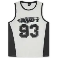 AND1 Paita '93 Airtex' musta / valkoinen