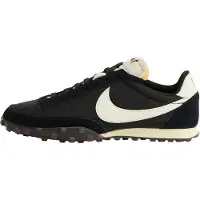 Nike Matalavartiset tennarit 'Waffle Racer' musta / luonnonvalkoinen