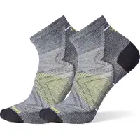 Smartwool Run ZC Ankle Socks Medium Gray Urheilusukat L