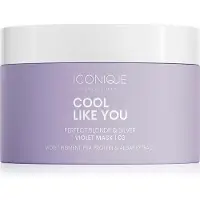 ICONIQUE Professional COOL LIKE YOU Perfect Blonde & Silver Violet hiusnaamio keltaisia sävyjä neutralisoiva 200 ml