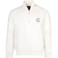Armani Exchange for man. XM000370AF10818U0009 White Casual Sweatshirt (S), Cotton, Long sleeve