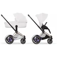 Cybex ePriam Style rogo yhdistelmä (pkt) Rosegold/Off White
