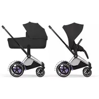 Cybex ePriam Style Chrobrw yhdistel(pkt) Chrome Brown/Sepia Black