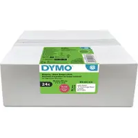 Dymo etiketten LabelWriter ft 101 x 54 mm, wit, 220 etiketten, multipack van 24 rollen, Valkoinen, Paperi, 5,4 cm, 10,1 cm, 5280 kpl, 220 kpl (2223588)