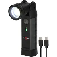 Brennenstuhl 1173750007, LED, 300 g, IP54, 2500 mAh, Musta, Kädessä kannettava työvalo