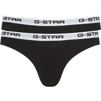 G-Star Thong Brief 2-Pack - Black - Women