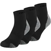 Odlo Ceramicool Running Quarter Socks Black Urheilusukat 45-47