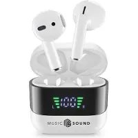 Cellularline Music & Sound Bluetooth Earphones Spark White (BTMSTWSSPARKW)
