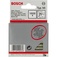 Bosch Powertools Niitit ; 6x23 mm; 1000 kpl.; tyyppi 55; teräs