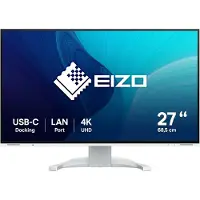 Eizo FLEXSCAN EV2740X 27" UHD IPS/DP/HDMI/USB-C(94W)/RJ45/5Y WT (EV2740X-WT)