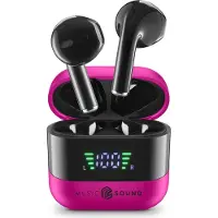 MusicSound Spark TWS bluetooth kuulokkeet pinkki