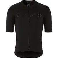 Craft Men's Endur Logo Jersey Black Lyhythihainen treenipaita L