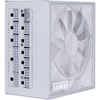 Lian Li 1200W SX1200 Platinum, ATX 3.1-virtalähde, PCIe 5.1, 80 Plus Platinum, valkoinen