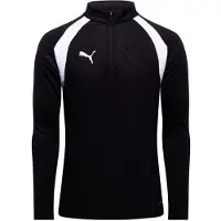Puma Harjoituspaita Teamfinal 1/4 Vetoketju - Musta/valkoinen Lapset, koko 164 cm