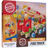 Heros rakennussarja Constructor Paloauto 155 osaa