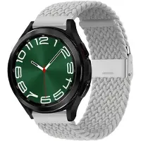 CaseOnline Punottu Kellon renneke Samsung Galaxy Watch 6 Classic (47mm) - stone