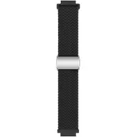 CaseOnline Punottu magneettinen ranneke Garmin Venu 3S - Onyx Black