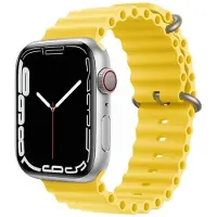 CaseOnline RIB Urheiluranneke Apple Watch 7 (45mm) - Midnight