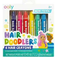 Ooly Hair Paint 6 Pcs - Hair Doodlers - Multi/patterned - ONE SIZE