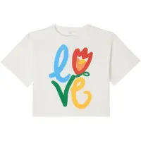 Stella McCartney Kids T-paita Ivory Ivory-6 Y Valkoinen 6 vuotta Tytöt