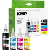 KMP – 1555,0005, Yhteensopiva, Syaani, Magenta, Keltainen, Musta, Brother, BTD180BK, BTD180C, BTD180M, BTD180Y, 7500 sivua, 15000 sivua (1550,4005)
