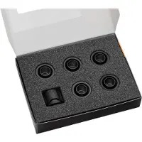 EK Water Blocks Ek-quantum-puristusliitinpakkaus 6 Yksiköt