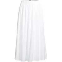 Lexington Seersucker Maxi Skirt - White - L