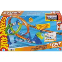 Hot Wheels Stunt Tracks Rapid Launch Cyclone - Multi/patterned - ONE SIZE