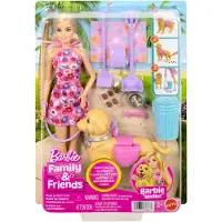 Barbie Malibu And Her Little Dog Poop Nukke