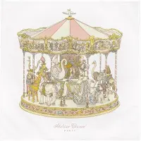 Atelier Choux GOTS Huopa Carousel Pink Carousel Pink One Size Vaaleanpunainen One Size Tytöt