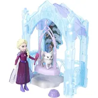 Frost Disney Frozen Storytime Stackers Elsa Small Doll & Icy Animal Hideaway Playset W/ Fox & Bird Figures - Purple - ONE SIZE