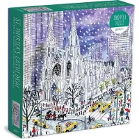 Galison Michael Storrings St. Patricks Cathedral 1000 Piece Puzzle