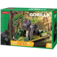 Cubic Fun FUN PUZZLE 3D GORILLA ANIMALS.