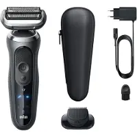 Braun Series 7 72-G1200s märkä- ja kuiva-ajoon -parranajokone, musta