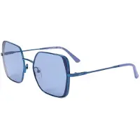 Karl Lagerfeld KL340S 56/18/140 Sininen Metalli Aurinkolasit Naisille KL340S