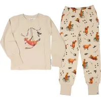 Geggamoja Pyjama Äiti Mu & Varis Beige 122-128 cl