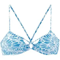 Venice beach Bikinitoppi vaaleansininen / valkoinen