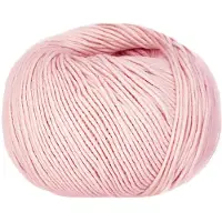 Adlibris Cashcot organisk bomull och kashmir 50gr Rose Baby 281 Lana Gatto