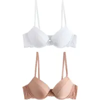 Next Rintaliivi nude / valkoinen
