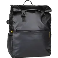 Mandarina Duck Eco Coated Yritysreppu 50 cm Kannettavan tietokoneen taskun syvyys Musta
