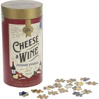 Ridley's Games Puzzle Cheese & Wine 500 Pcs - Red - ONE SIZE