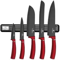 Berlinger Haus KNIFE SET 6 ELE. HAUS BERLINGER BURGUNDY BH-2534