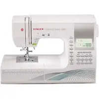 SINGER Quantum Stylist 9960 - Symaskine - 600 søm - 13 et-trins knaphuller - LCD näyttö