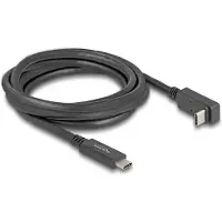 DeLOCK 80035, 2 m, USB C, USB C, 5 Gbit/s, Musta