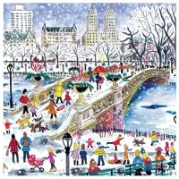 Sonstige Verlage Michael Storrings Bow Bridge In Central Park 500 Piece Puzzle