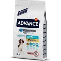 Affinity Advance säästöpakkaus: 2x3kg Advance Puppy Sensitive lohi koiran kuivaruoka