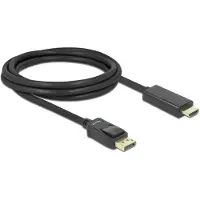 DeLOCK Hdmi-displayport-kaapeli 2 M