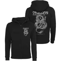 Mister tee Dragons Never Die Kokovetoketjullinen Collegepaita