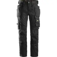 Snickers 6241 AllroundWork Stretch pitkä riipputaskuhousut